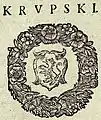 "Krupski" Coat of Arms (Polish: herb Krupski) in 1641