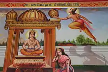 Scene from Khandahala Jataka.