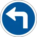 Turn left ahead