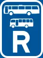 Reserved for buses and midi-buses