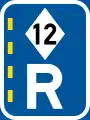 Reserved lane for high-occupancy vehicles