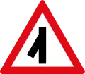 Sharp junction ahead