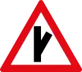 Sharp junction ahead