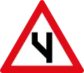 Dual-carriageway begins ahead