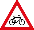 Cyclists ahead