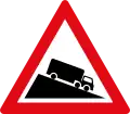 Steep descent ahead