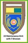 SADF 7 Division 15 Maintenance Unit Flash