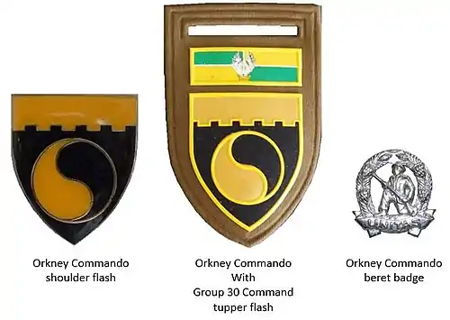 SADF era Orkney Commando insignia