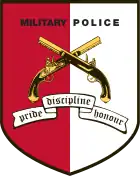 Logo of the SAF Military Police Command