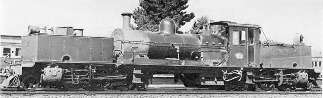 No. 2160, c. 1930, with Johnston link-and-pin couplers and cab side windows