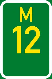 Metropolitan route M12 shield