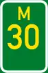 Metropolitan route M30 shield