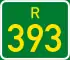 Regional route R393 shield