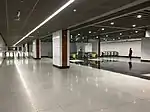 Lower Concourse Level of the station where the fare gates are located.