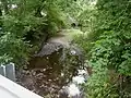 Simonson Brook at Canal Road, facing downstream