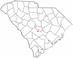 Location in Orangeburg County, South Carolina