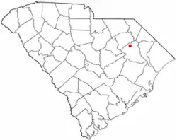 Location in Florence County in South Carolina