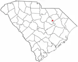 Location of Lamar, South Carolina