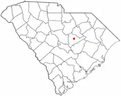 Location of Sumter in South Carolina