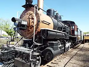 Historic Magma Arizona Railroad Engine No. 6, built in 1906