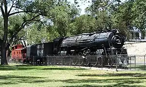 Santa Fe No. 2926 at Albuquerque, New Mexico