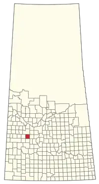 Location of the RM of Marriott No. 317 in Saskatchewan