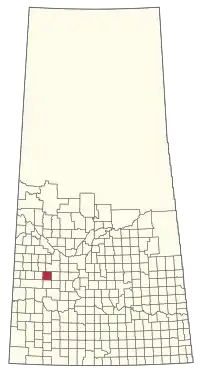 Location of the RM of Mountain View No. 318 in Saskatchewan