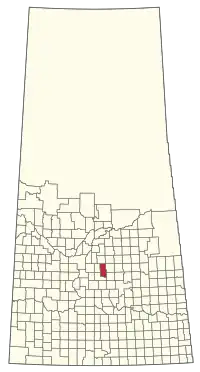 Location of the RM of Viscount No. 341 in Saskatchewan