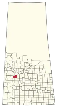 Location of the RM of Biggar No. 347 in Saskatchewan