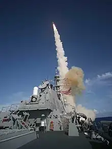 SM-3 climb from USS Decatur, 2007