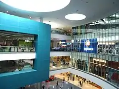 The Block atrium