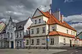 Old townhouses at the Market Square