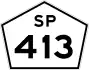 SP-413 shield}}