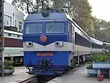 SS3B-5010 in Guiyang Locomotive Depot.