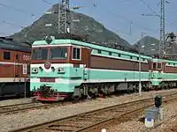 SS3-0637 in Guiyang Locomotive Depot, Chengdu Railway Bureau