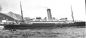 Zealandia off Port Davey, Tasmania in 1933(Photograph by Henry Allport)