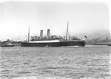 SS Oronsay near Sydney, Australia