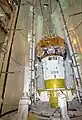 Chandra in the Space Shuttle bay on Earth