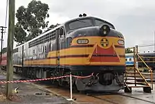 Steamrail Victoria's S313 at Newport Workshops on 8 March 2010