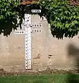 Historic floods since 1950 Écuelles, north Saône-et-Loire