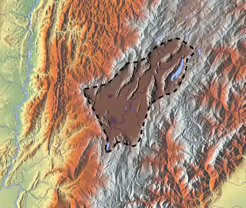 Battle of Tocarema is located in the Bogotá savanna