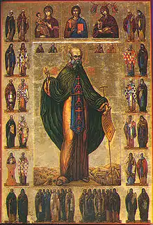 St. Sabbas the Sanctified.