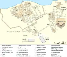 map of ancient Sabratha