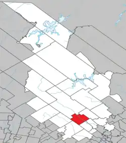 Location within Matawinie RCM