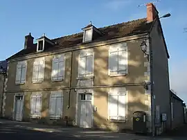 The town hall in Saint-Chartier