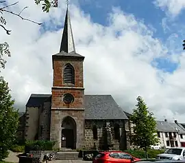 The church in Saint-Donat