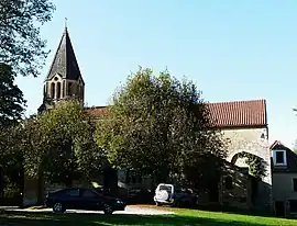 The church in Saint-Félix-de-Villadeix