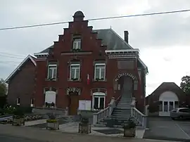 The town hall of Saint-Floris