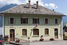 The town hall in Saint-Georges-d'Hurtières