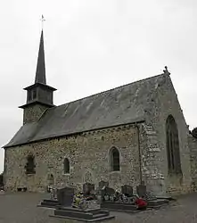 The parish church of Saint-Gondran